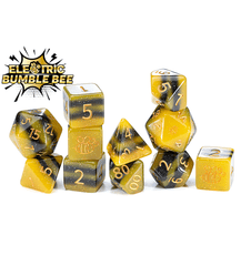 Sui Generis Dice - Electric Bumble Bee
